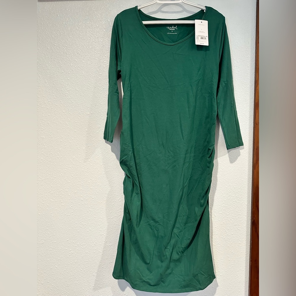 NWT Isabel Maternity 3/4 sleeve t-shirt dress, Multiple Sizes
